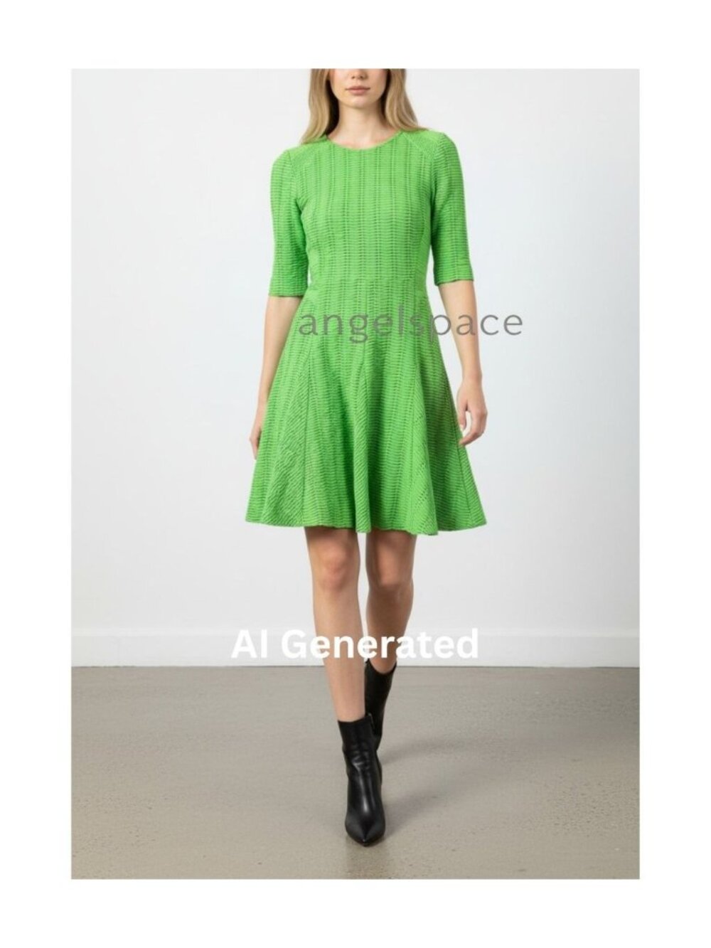 RAG & BONE Green Niki Dress, SIZE 2, Green, Runway